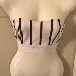 Striped Crop top